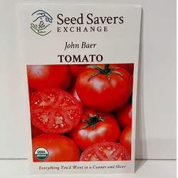 John Baer Tomato, 1914 Heirloom, organic